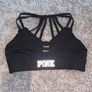 Strappy Pink/Victoria’s Secret Ultimate Sports Bra